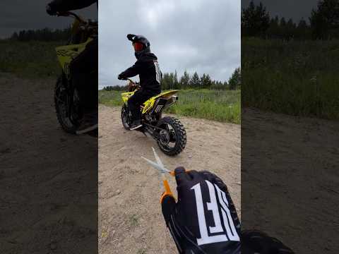 1000cc dirtbike 😂 #stuntfreaksteam
