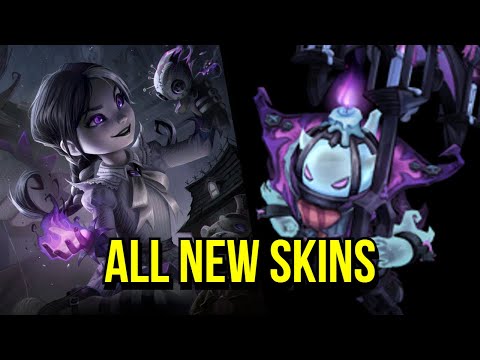 ALL NEW SKINS Nautilus Azir Sylas Renata Annie Draven Urgot Trundle