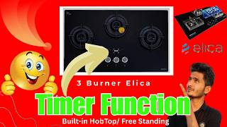 Elica Flexi TC 375 Lotus IND HD BRASS FFD $ ELICA Built-in HobTop 2026 Timer Function Model 