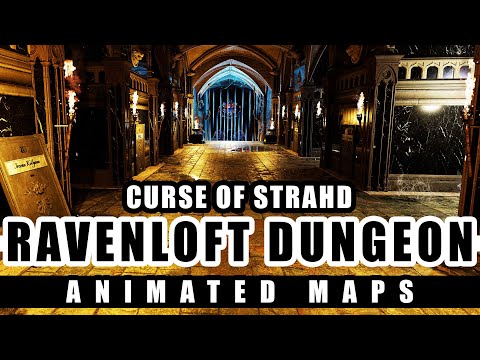 Beneos Battlemaps: Curse of Strahd - Castle Ravenloft Dungeon