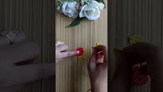 Handmade Rakhi | Glitter Paper Rakhi for Bhai | Easy Rakhi making idea |#shorts #rakhi #rakhiathome