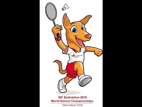 ISF Badminton World Schools Championship - MALTA 2016 - Day 1 - Selected Teams Event