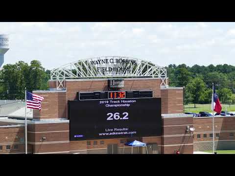 2019 TRACK HOUSTON CHAMPIONSHIP MEET  - 11-12 Girls 100 Meter H3