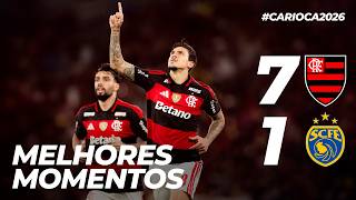 FLAMENGO 7 X 1 SAMPAIO CORRÊA | MELHORES MOMENTOS | CAMPEONATO CARIOCA (07/02/26)