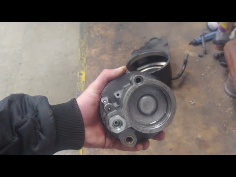 Lifted Chevy truck power steering pump modification