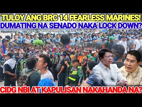 OMG BAKIT HINARANG BRC TULOY 14 FEARLESS MARINES DARATING KAPULISAN NAKAHANDA NA SILA?