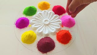 Big rangoli for Diwali 2020  Beautiful Attractive 