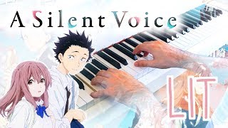 🎵 Lit (A Silent Voice / Koe no Katachi 聲の形) ~ Piano cover w/ Sheet music!