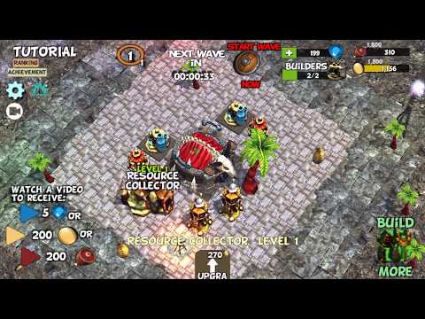 Anti Clash ⛺️ Tower Defense Offline Orc Clans War Video