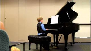 Henry Playing &#39;Ladybug Waltz&#39; at his year end recital 6/22/2013