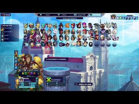 Beatin him in Brawlhalla