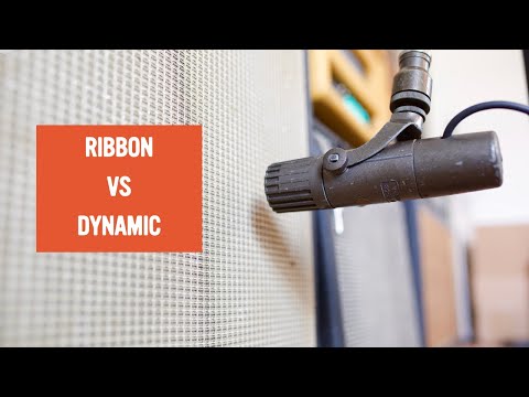 Ribbon or Dynamic Microphones For Tracking Guitars?