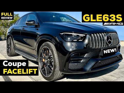 2024 MERCEDES AMG GLE 63 S Coupe NEW FACELIFT BRUTAL V8 Sound Full In-Depth Review Exterior Interior