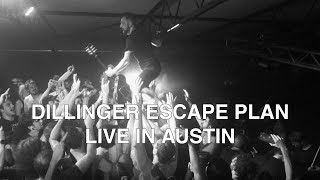 Dillinger Escape Plan live in Austin (from above)