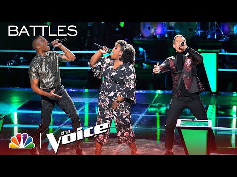 The Voice 2018 Battle - Kymberli Joye vs. OneUp: "Mercy"