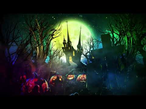 Halloween Background 4K VJ Loop Video | No Copyright Background Video