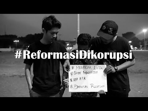 MENOLAK HASIL MIMPI DPR #Reformasidikorupsi | VISUALISASI PUISI