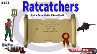 OSRS│How To Complete Ratcatchers Quest 2022│Urdu Hindi