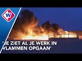 Strandtenteigenaar ziet beachclub in vlammen opgaan