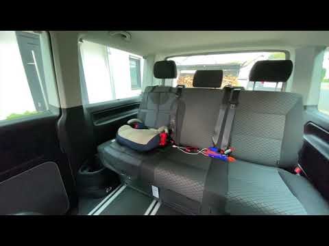 VW Bulli Multivan Family T6.1 - Fahrgastraum Familientest