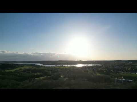 4k Aufstieg mit Rundumblick  über Heringsdorf auf Usedom April 2023
