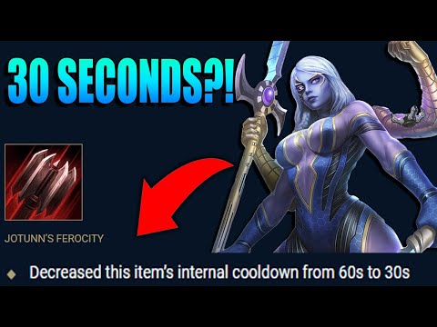 JOTUNN'S FEROCITY BUFF MAKES IT META AF NOW! - Masters Ranked Duel - SMITE