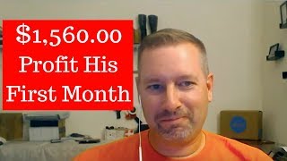 Bill Made $1,560.00 Profit His First Month - eBay Dropshipping Titans!