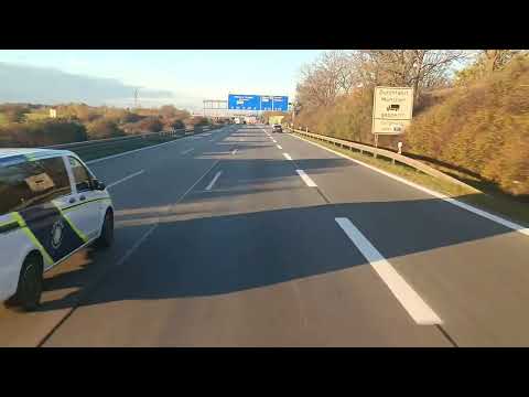 Driving in Deutschland München A99 part 1