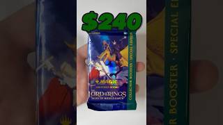 Opening a $240 Special Edition Lord of the Rings Collector Pack #mtg #tcg #packopening #lotr #magic