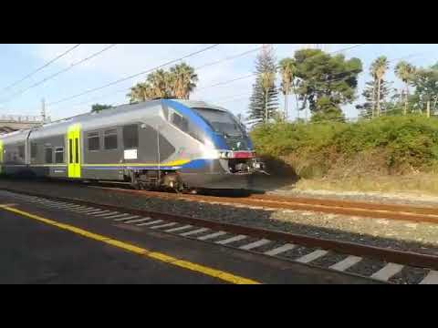 REGIONALE VELOCE 3859 in transito Strombazzante a Guardia Mangano