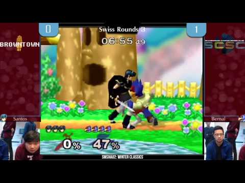 SMSHA02: Melee Swiss Rounds 3 - Santos vs Bernal