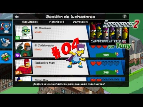 Los Simpson Springfield, Superhéroes 2 "Cap. 4 - ¡Más Superhéroes para mi equipo!" Tony