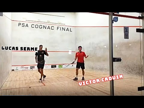 SQUASH. Victor Crouin - Lucas Serme | Full Final Match