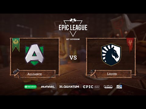 Alliance vs Liquid, EPIC League Season 2, bo3, game 1 [Smile & Jam]