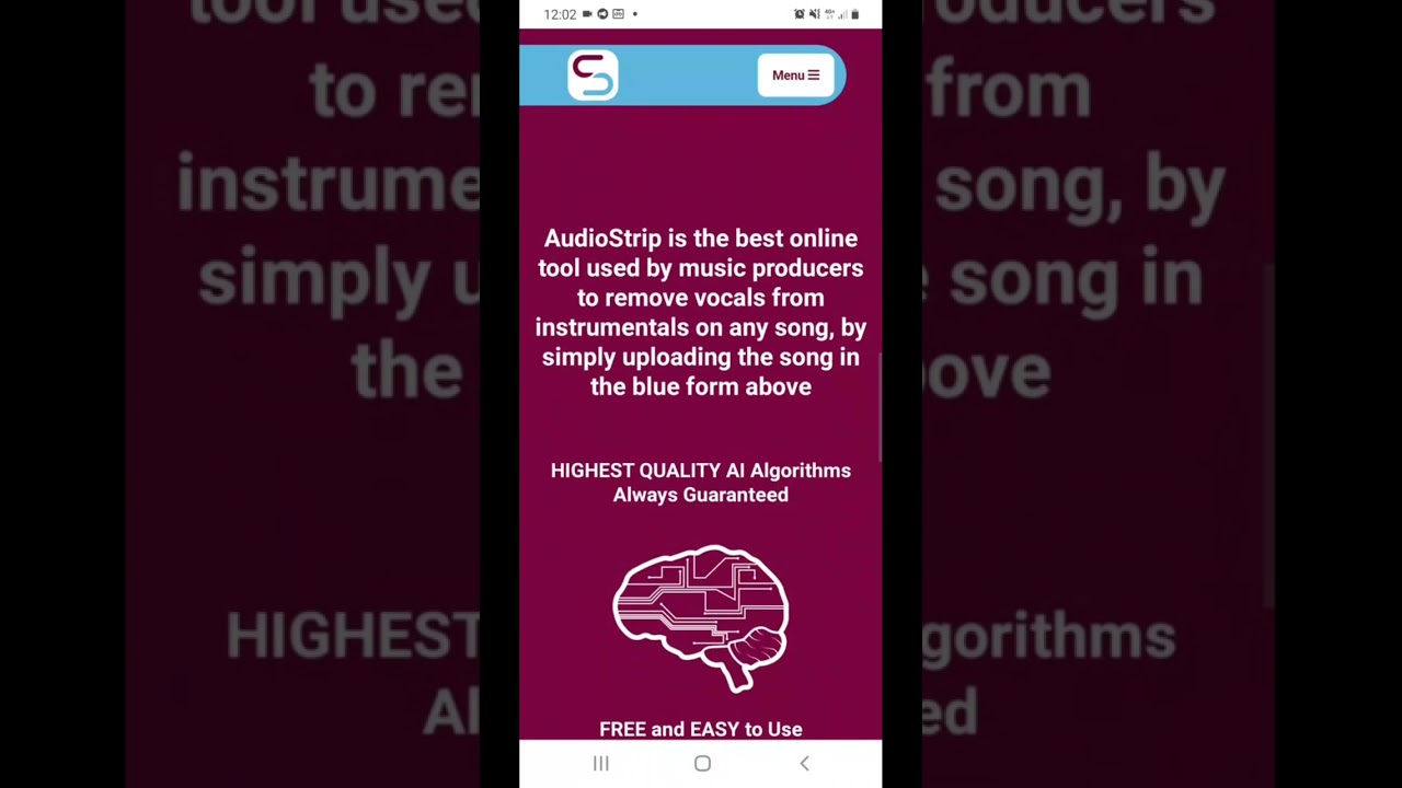 Audiostrip FREE Online Instrumental, Vocal Isolator for musicians &amp; podcasters: AI-based tool review