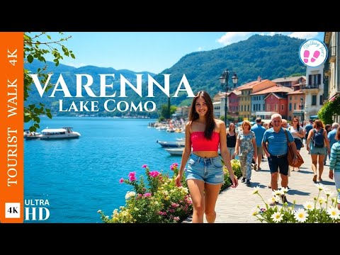 Varenna in 4K | The Most Romantic Village on Lake Como – Cinematic Walking Tour
