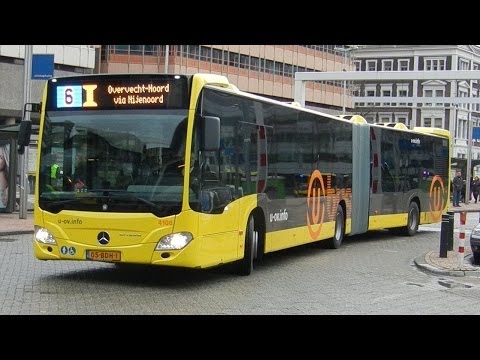 De eerste dag van Qbuzz (U-OV) in Utrecht
