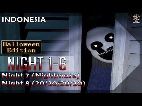 Five Nights at Freddy's 4 Halloween Edition - Night 1-8 & 4/20 Mode 100% Full Game Walkthrough