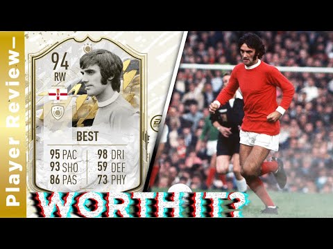 Worth The SWAPS Tokens?! 94 Rated Prime ICON Moments GEORGE BEST Player Review! FIFA 22