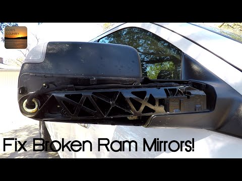 Replace Ram Mirror Arm Covers for Cheap!