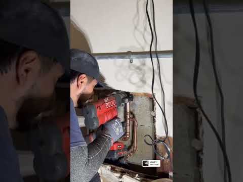 Rigid PROPRESS plumbing pinhole leak