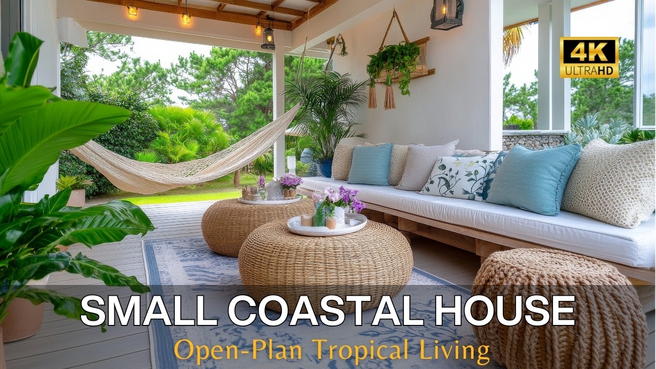 Small Guest House with Coastal Vibes and Open-Plan Tropical Living - A Relaxing Retreat