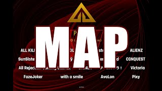 MAP動画(倍速) - 1.25『PMCL - Season3 Grade1 Day3』【PUBG MOBILE】