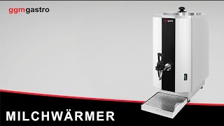 Distributeur de lait chaud ECO - 5,0L - 1,0kW - robinet inclus