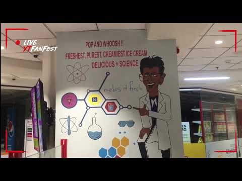 Dragon breath cheesballs & juju dhau ice cream #bandana#rabi#pratima#santos @ LABIM MALL