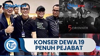Saling Bernostalgia, Para Pejabat, Politikus & Beberapa Menteri Penuhi Konser Dewa 19 di JIS