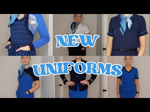 Flight Attendant | New Uniform Try On! ✈️🌐
