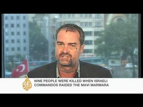 Gaza activist denies 'terrorist' tag
