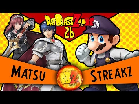 DAT BlastZone 26 - Singles Top 8: Winners Semis - Matsu vs. Streakz