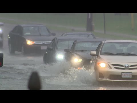 Flash flooding impacts roads around Massachusetts